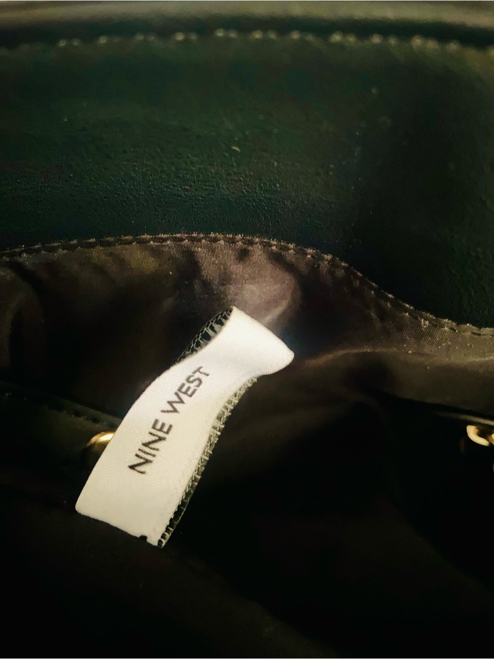 👜🩶🖤Nine West “Lior” Tote Bag w/matching “Lockup Nine” Zip-around Wristlet Wallet - Picture 5 of 15